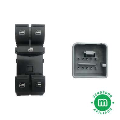 Interruptor Mando Elevalunas Para Seat Para Alhambra 2011-2016 Botón Interruptor De La Ventana Eléctrica Principal 7P6959857 Interruptor De Ventana Eléctrica