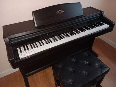 Yamaha clavinova clp 123 de segunda mano | Milanuncios