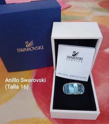 Anillos de compromiso swarovski de segunda mano para mujer