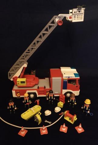 lapso Tomate Asimilación Milanuncios - Playmobil Ref:4820 camion de bomberos