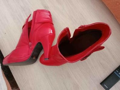 Botas rojas jaime mascaro corte ingles Zapatos y calzado de mujer