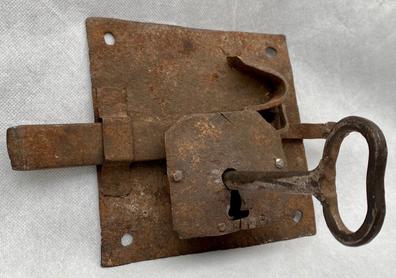 antigua hucha de hierro con llave (pequeña) 1 - Buy Other vintage