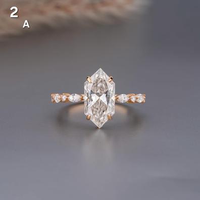 Anillo Estilo Anillos De Brillantes Segunda Mano Anillo De