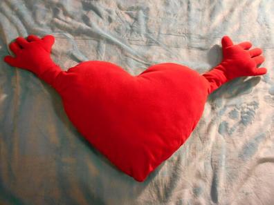 CORAZON PELUCHE BRAZOS ROJO