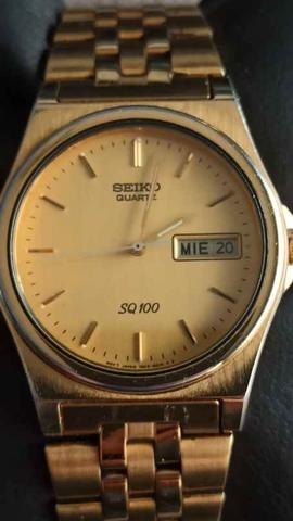 Milanuncios Reloj Vintage Seiko Quartz SQ 100 100e