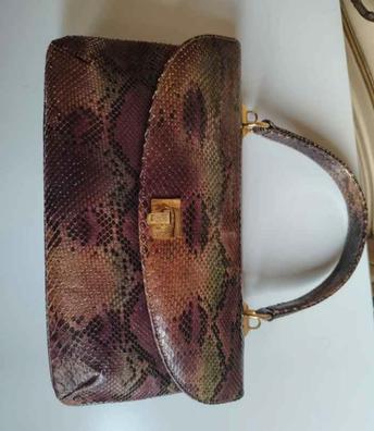 Piel serpiente Bolsos de segunda mano baratos Milanuncios