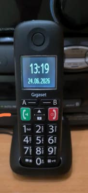 Teléfono Fijo Inalámbrico Gigaset CL390 DUO – Pantalla Iluminada, Bloqueo De Llamadas Y Agenda 150 Contactos