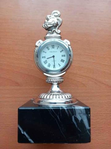 Milanuncios Reloj Pedro Durán plata y mármol