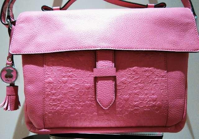 Bolso tous rosa discount fucsia