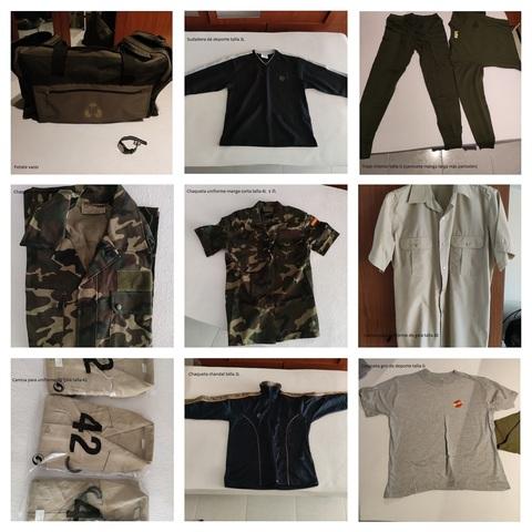 Milanuncios - Vendo ropa militar Ejército de Tierra