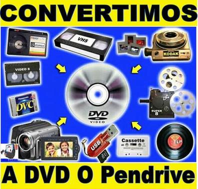 Como pasar VHS a DVD o PEN Digitalizar VHS 