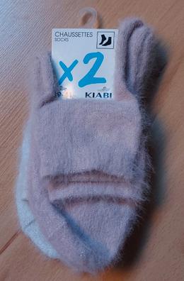 Pack de 2 pares de calcetines de lana - PURPURA - Kiabi - 8.00€