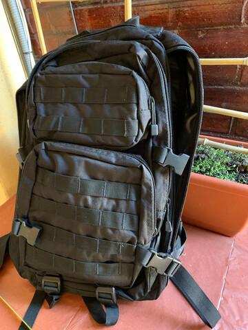 Mil-Tec Military Army Patrol Molle Assault Pack Tactical Combat Rucksack  Backpack Bag 36L Black