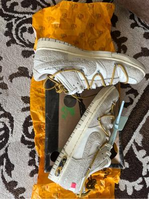 Nike air force 1 x off white de segunda mano para hombre