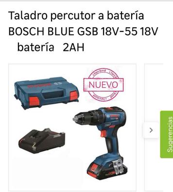 Taladro Atornillador percutor a Batería Bosch GSB 18V-50, 18V SB