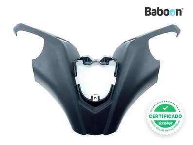 Tapa Central De Manillar Para Yamaha T-MAX 500 (2008-2011) - Cubierta De Plástico Negro Brillante