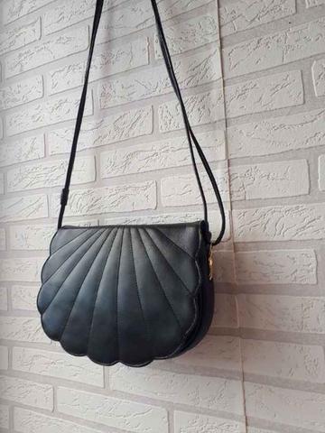 Milanuncios Bolso negro forma en concha