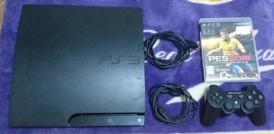 Second Hand PS3 PLAY3 SLIM 320GB MANDO JUEGO CABLES - Riloop