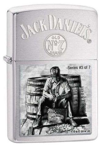 mechero Zippo de colección jack daniel's negro