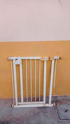 Barrera de escalera de puerta de tela con hebillas / Puerta para perros de  tela, panel de