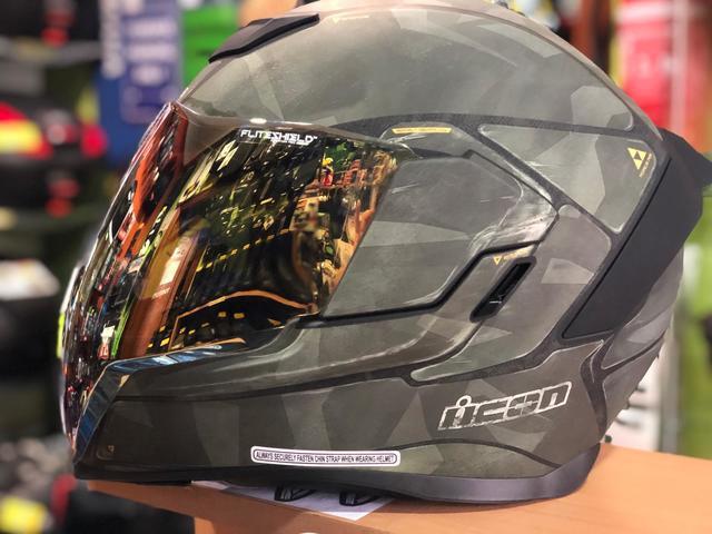 Milanuncios Casco de moto militar nuevos