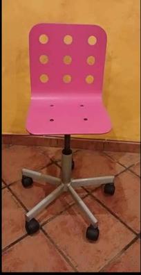 Milanuncios - Silla de escritorio rosa