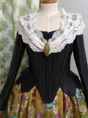 Traje fallera corpino negro Moda y complementos de segunda mano