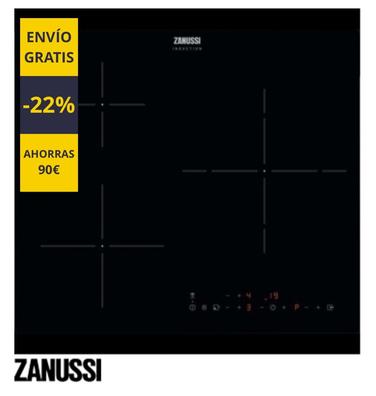 Venta placa Indución Zanussi ZM6233IOK 3 zonas