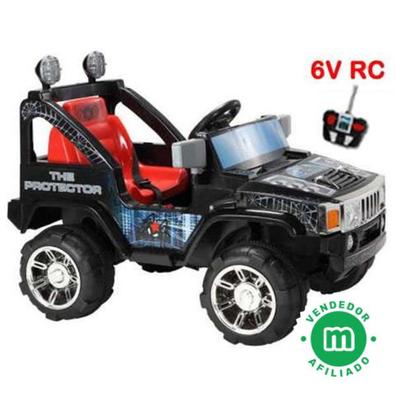 Juguete de coche de 2 plazas de 12 V con control remoto, vehículo eléctrico  alimentado por batería para dos niños, reproductor de MP3 música (rojo)