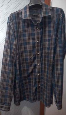 Camisa de cuadros con botones de Hombre TEX