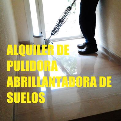 Alquiler de pulidoras de pavimentos, parquet y rebajar suelos