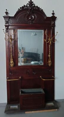 Original perchero de pared con espejo de segunda mano Milanuncios