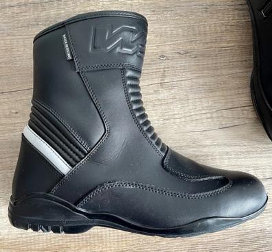 Hombre Moto Impermeable Botas Touring Equitación Zapatillas Zapatos Moto  Cuero