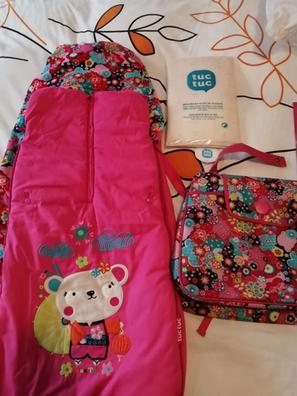 Mochila porta bebé niña Kimono Tuc Tuc