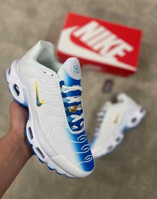 Nike tn shop blancas y doradas