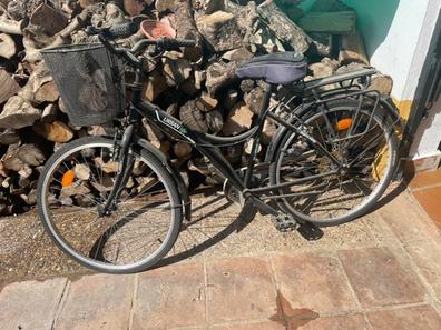 CESTA BICICLETA DELANTERA ELOPS 520 XS 8L MARRÓN