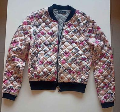 chaqueta acolchada abrigo cebra stradivarius