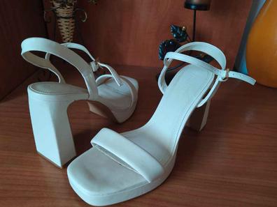 Sandalias plateadas stradivarius hot sale