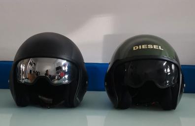 Casco moto tipo online aviador