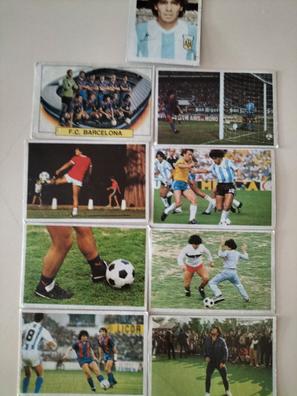 CROMOS DE FÚTBOL PELE MARADONA CRUYFF de segunda mano por 100 EUR