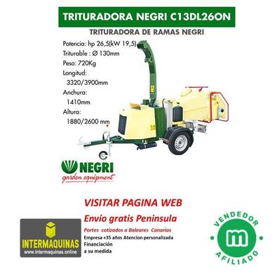 Milanuncios - Biotrituradora Eléctrica 400 Vol. HC15E