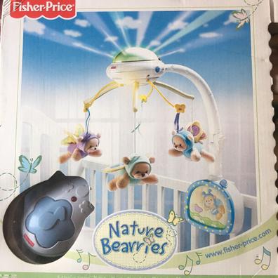 Fisher-Price Móvil Proyector Nubes Relajantes Carrusel de Cuna Bebés