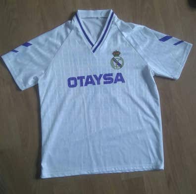 Camiseta real madrid hugo sanchez de segunda mano Milanuncios