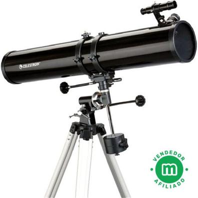 Telescopio Astronomico Profesional Reflector 900mm 225x Color Blanco