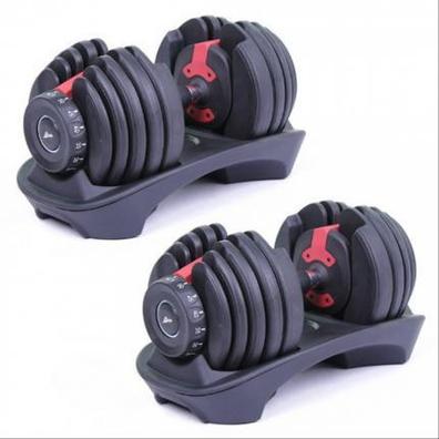 2 Mancuernas Ajustables de 24Kg RockPull