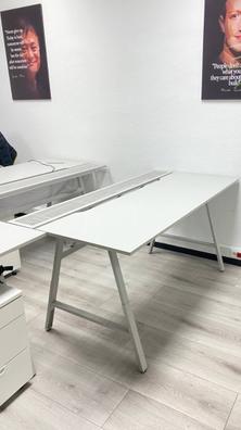 UTESPELARE Bureau gamer, décor frêne/gris, 160x80 cm - IKEA