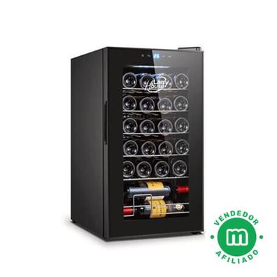 Cecotec Vinoteca GrandSommelier 20000 INOX Compressor. 20 Botellas,  Compresor, Alto Rendimiento garantizado, Temperatura Regulable