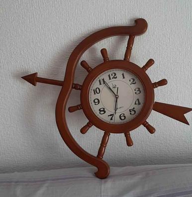 Relojes De Pared Diseño Vintage - $ 160,00  Relojes de pared, Decoración  de unas, Percheros vintage