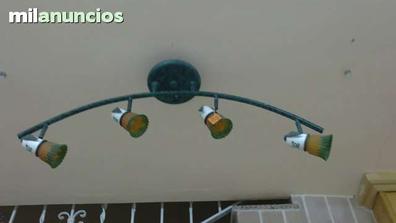 etc. arco Tío o señor Lamparas forja Iluminación y aparatos de luz de segunda mano baratos en  Madrid Provincia | Milanuncios