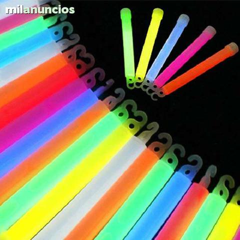 100 pulseras fluorescentes